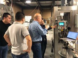 After sales installation machinery