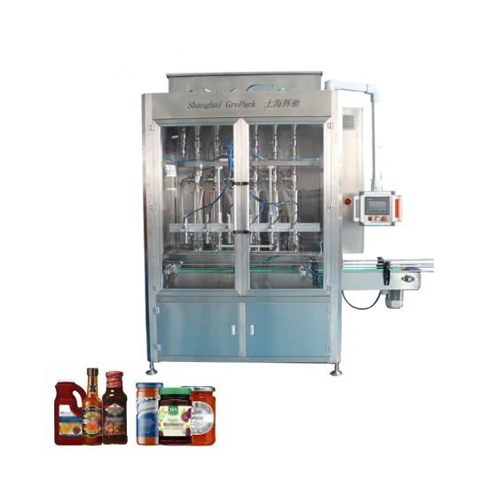 Automatic cooking oil filling machine sauce jam honey filling capping machine