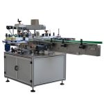 Automatic double side square bottle labeling machine