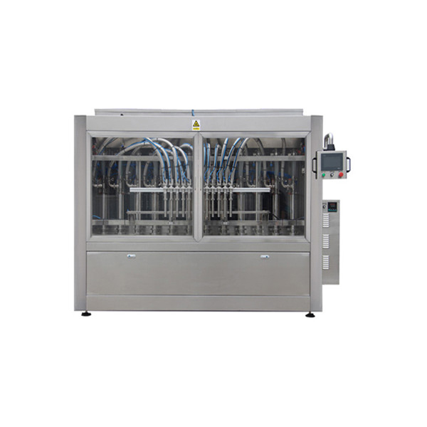 Automatic lubricant engine oil filling line