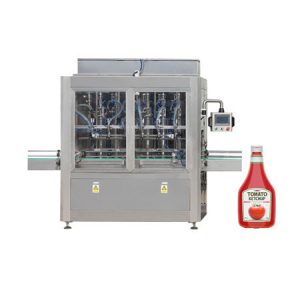 Paste filling machine for tomato paste, cosmetic cream