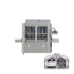 Plastic bottle lubricants motor oil filling line