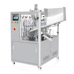 Ultrasonic sealing cosmetic tube filling machine