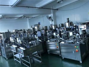 Ultrasonic Sealing Cosmetic Tube Filling Machine