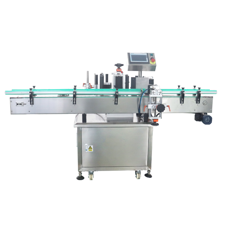 automatic round bottle sticker labeling machine