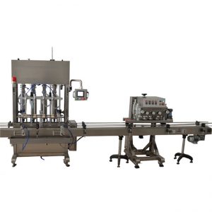 Automatic liquid bottling equipment 50ml medical alcohol filling machine