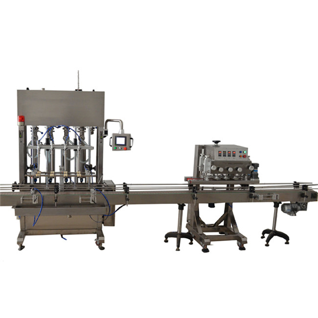 Automatic liquid bottling equipment 50ml medical alcohol filling machine