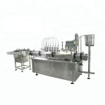 10ml 30ml 50ml Round Glass Bottle Cosmetic Essential Oil Filling Bottling Machine