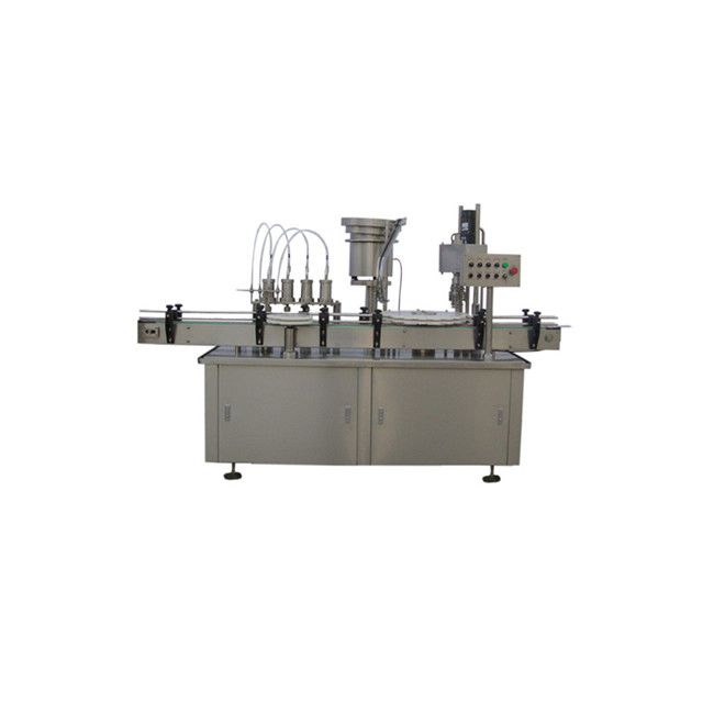 Hot sell Automatic bottle 2 nozzle filling machine herb flower essential oil vial Filling Capping Machine